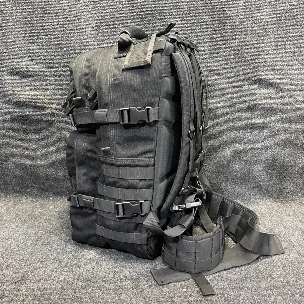 Condor 129 Assault Pack Black 30L Bug Out Bag MOLLE 6001950 Tactical Backpack